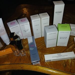 Herbivore Botanicals Foundation Collection with Cream and White Packaging